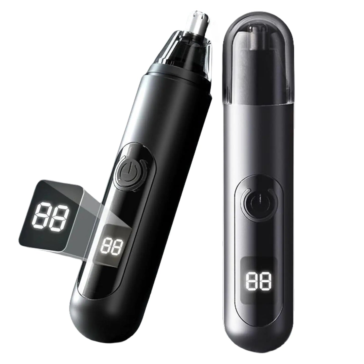 HILYC Ear and Nose Hair Trimmer USB Rechargeable Painless for Eyebrow and Facial Hair Men and Women,Electric Waterproof Facial Hair Remover Epilator Shaver with Dual Edge Blades for Easy Cleansing - Premium Supplements