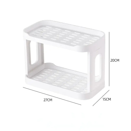 Desktop Makeup Shelf and Double Cosmetic Storage Box - Premium Supplements