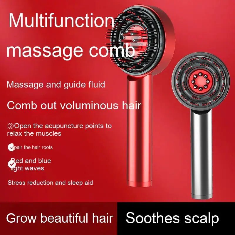 Fluffy Comb Scalp Massager Infrared Hair Care And Beauty - Premium Supplements