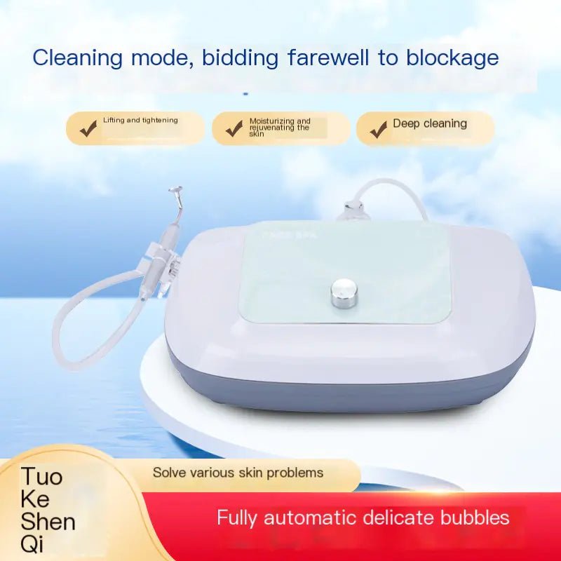 Bubble Machine Beauty Device for Facial and Body Care - Premium Supplements
