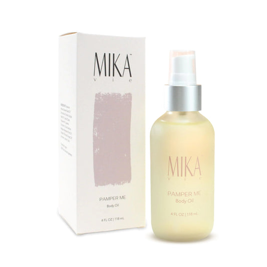 Mika Vie Organic Body Oil for Women | Certified Organic Body Oil for Dry Skin | Hydrating & Moisturizing Body Oil after Shower | Moisturizer for Dry Skin | Clean Beauty Vegan and Paraben Free - Premium Supplements