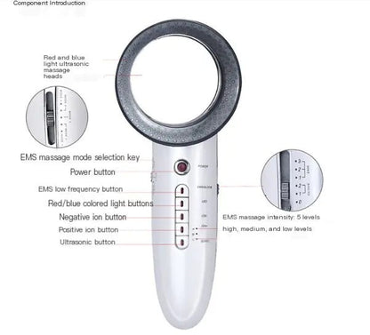 Body Slimming Device for Women - Ultrasound Beauty Tool - Premium Supplements
