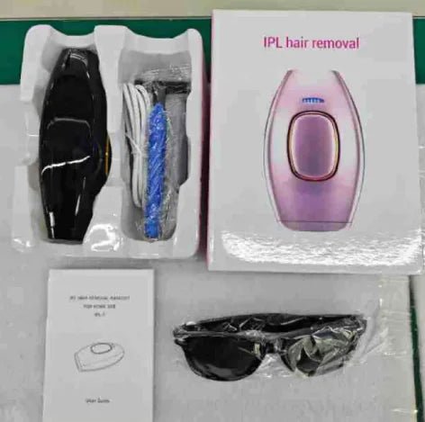 IPL 500,000 Flash Laser Hair Removal Device - Premium Supplements
