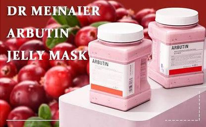 DR MEINAIER Vajacial Hydro Jelly Mask Powder – Arbutin Facial Mask for Professional Spa Use, Teens & Women