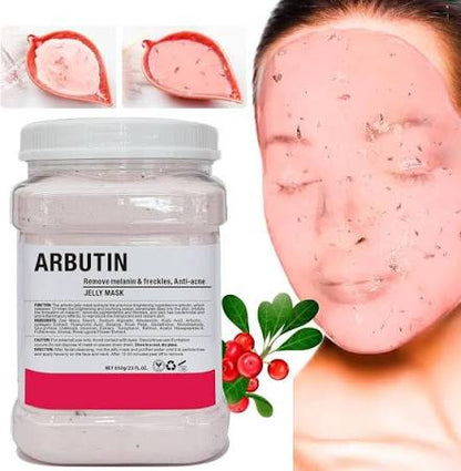 DR MEINAIER Vajacial Hydro Jelly Mask Powder – Arbutin Facial Mask for Professional Spa Use, Teens & Women