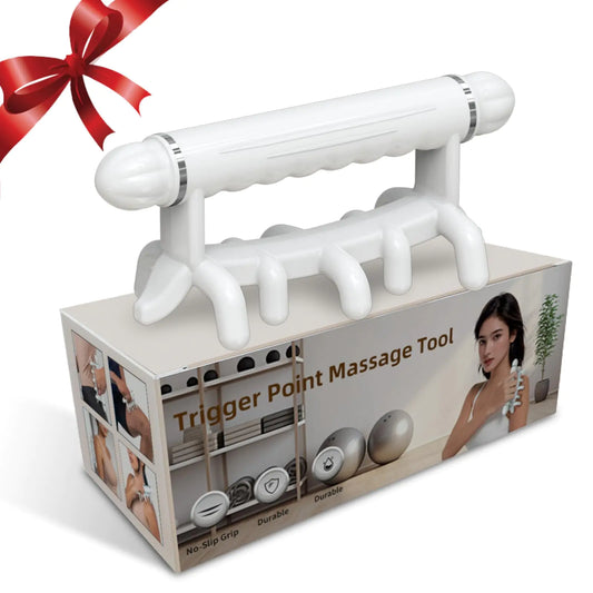 Fascia Massage Tool for Cellulite Neck Massager for Pain Relief Deep Tissue Back and Shoulder Pressure Point Massage Tools Anti Cellulite Massager Roller - Christmas Gifts for Women - Premium Supplements